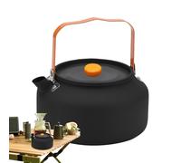 Bouilloire pour camping, cafetière, théière de camping, bouilloire de camp | Bouilloire d'extérieur pour randonnée, pique-nique, randonnée, pique-nique, café, théière, feu de camp