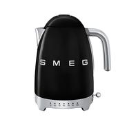 Bouilloire réglable Année 50 1,7 L noir acier inoxydable (inox) 23.00x17.00 cm