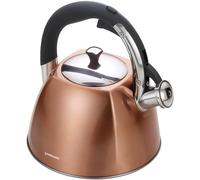 Bouilloire - Réservoir d'eau - Pour préparer du thé - Design moderne - 3 litres - Cuivre