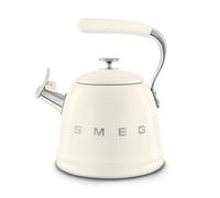 Bouilloire sifflante 2,3L style "Années 50" Crème