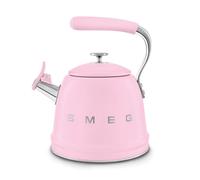 Bouilloire sifflante 2,3L style "Années 50" Rose