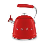 Bouilloire sifflante 2,3L style "Années 50" Rouge