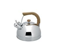 Bouilloire sifflante 2 litres - - Argent - Inox