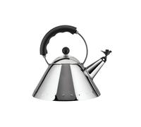 Bouilloire sifflante Alessi 9093 B - pour induction, 2 L, noire