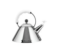 Bouilloire sifflante Alessi 9093 W - pour induction, 2 L, blanche
