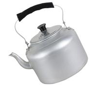 Bouilloire Sifflante en Aluminium 5 L, Style Vintage Cuisine | Légère, Chauffe Rapide, Prise en Main Confortable, Argentée, Usage Quotidien à Maison Style Aléatoire