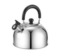 Bouilloire Sifflante Inox 2L/3L Pour Induction, Poignée Résistante À La Chaleur Pour Cuisinière et Gaz - De Camping Pour Eau Bouillante