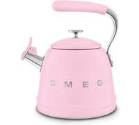 Bouilloire Smeg à sifflet WKF01PK Rose Rose H