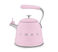 Bouilloire sifflante 2,3L style "Années 50" Rose