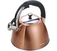Bouilloire Théière - KLAUSBERG - KB-7202 - Acier inoxydable - 3L - Sifflet à charnière