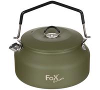 Bouilloire touristique Fox Outdoor Stainless Stee 1 l MFH - Olive