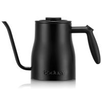 Bouilloire Traditionnelle Gooseneck - Inox Noir Mat À Long Bec - 1l - Bodum
