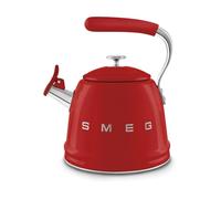 Bouilloire sifflante 2,3L style "Années 50" Rouge