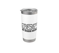 Boulanger Routine du w nd Pâtissier Boulangerie Gobelet isotherme en acier inoxydable double paroi