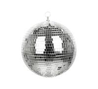 Boule à facettes 30 cm, argent