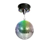 Boule à facettes 30 cm + moteur avec 18 LEDs