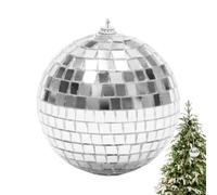 Boule à facettes réfléchissante, boules disco à miroir Fonction | Réflecteur Conception de lanière, pour les représentations sur scène, les mariages, les