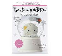 Boule à neige à paillettes à personnalis