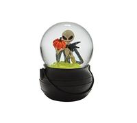 Boule à paillettes lumineuse L'Etrange Noël de Monsieur Jack - Diamètre 10 cm x Hauteur 14 cm
