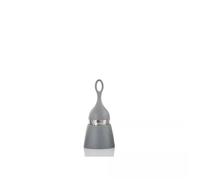 AdHoc Infuseur à thé flottant TE16 FLOATEA — acier inox./plastique, support égouttoir, gris