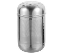 Boule à Thé Portable en Acier Inoxydable Crochet, Argenté | Mini Passoire la Cuisine, Filtre à Assaisonnement Portable, Design Perforé Uniforme, Cuisine