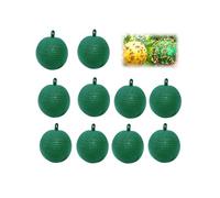 Boule Anti Mouche Boule De Piège À Mouches Suspendue, Attrape-Mouches À Fruits, Bouchettes collantes pour Les Plantes, 10pcs Boule de Mouches de Fruits,Multifonction pour Jardin
