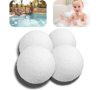 Boule anti-résidus éponge piscine spa réutilisable