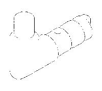 boule de conversion Dornbracht driver 091820034-06 70x55x20_platin mat