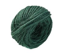 Boule De Ficelle Jute, 25 M/Rouleau, Chanvre | For bricolage artisanat Floral maison Festival fête décor accessoires(Deep green)