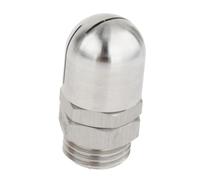 Boule de nettoyage par pulvérisation rotative en acier inoxydable | Filetage 1/4", hauteur 30 mm, trous 2,5/5 mm : for le nettoyage des réservoirs de petite et moyenne taille.