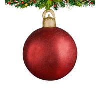 Boule de Noël gonflable - Ornements de Noël gonflables, décoration de patio de Noël | Boule de Noël gonflable décorée géante en PVC, grandes décorations de boule de soufflage de Noël pour extérieur