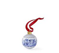 Boule de Noël Italienne Bleue - Scène complète