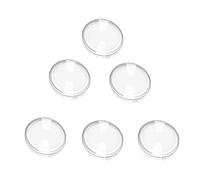 Boule de Noël plate en plastique transparent de 7/9/11 cm, boules de Noël sèches pour décoration d'intérieur, emballage de bonbons (9 cm)