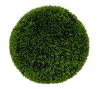 Boule de buis artificiel ""Carly"" vert D37cm - Atmosphera Créateur d'intérieur