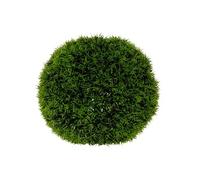 Boule de buis artificiel ""Carly"" vert D27cm - Atmosphera Créateur d'intérieur