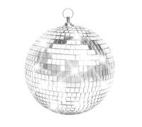 Boule disco amusante en forme de miroir argenté