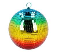 BOULE DISCO FACETTES ARC-EN-CIEL 20CM Multicolore
