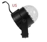 Boule Disco Rotative À Activation Sonore, Projecteur Laser Rgb Led, Lumières De Scène, Boule Colorée, Télécommande De Nuit