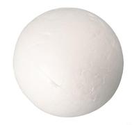 Boule en mousse de polystyrène blanche pour centre de table de mariage floral rond solide pour décoration de Noël et projet artistique (7 cm)