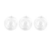 Boule En Plastique Cristal Transparent 7 Cm