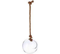 Atmosphera - Vase Boule - Verre et Corde - D19 cm