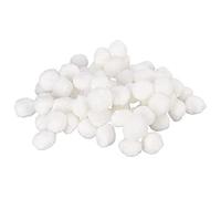 Boule filtrante de Piscine, Boules filtrantes en Fiber Blanche pour Piscine, Spa, Aquarium, étang à Poissons, 700g, 30 à 50mm, 1 Paquet