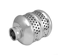 Boule filtrante en aluminium pour bassin et systèmes d'irrigation - Réutilisable pour remplacer le sable - Grille métallique pour piscines Koi 12 x 7 cm