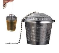 Boule filtrante Seasoning - Acier inoxydable 4.5cm 6.5cm 8cm | Portable Multifonction Seasoning Strainer Infuseur à thé | Filtre de qualité alimentaire pour brassage de soupe Hot Pot Cooking Cuisine