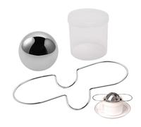 Boule isotherme à expresso | Boule isotherme réutilisable en acier inoxydable avec support | Accessoires de bar à café pour la maison, les boissons, les cocktails, la cuisine, les fêtes, le camping