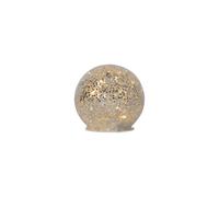 Boule lumineuse céleste STAR FALL en verre et LED
