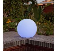 Boule lumineuse extérieure solaire ou rechargeable New Garden BULY 30 cm