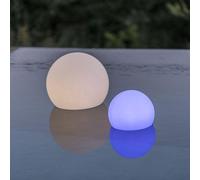 Boule lumineuse flottante LED multicolore dimmable LUMISKY Bobby C40 Ø40 cm, Sans fil, Recharge induction, Avec télécommande