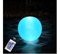 Boule lumineuse flottante - YNKKVRE - 40 cm - Solaire - IP67 - LED