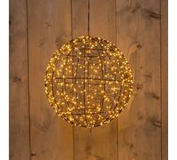 Boule lumineuse LED de Noël Coen Bakker noir